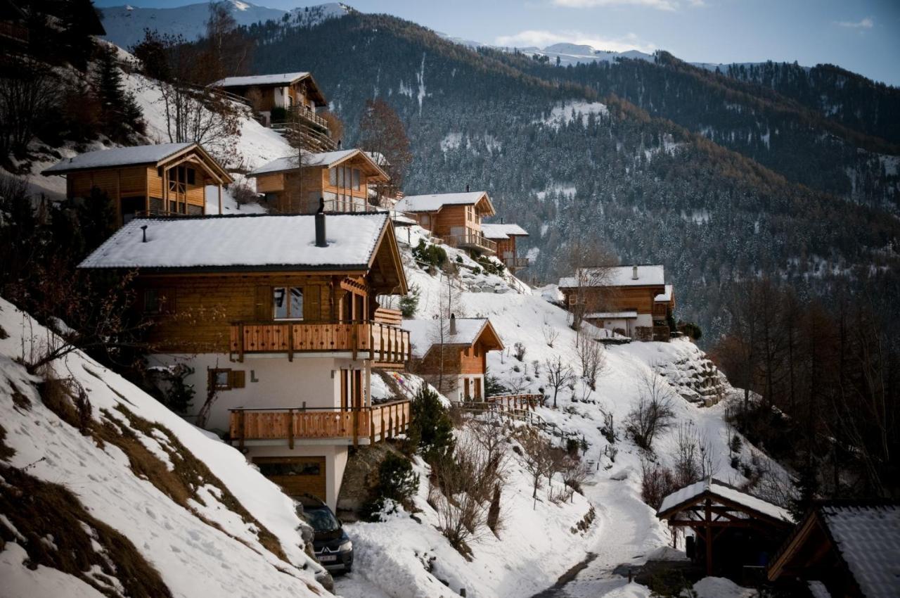 Pracondu Outdoor & Fun Appartement 2 Chambres Superieur Avec Balcon Nendaz Exterior photo