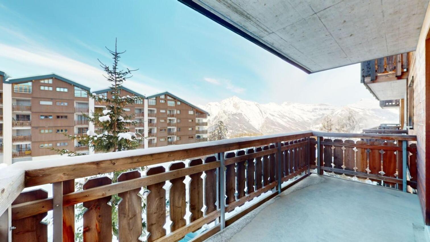 Pracondu Outdoor & Fun Appartement 2 Chambres Superieur Avec Balcon Nendaz Exterior photo